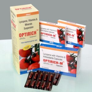 Optirich, Lycopene, vitamine, minerals suspension